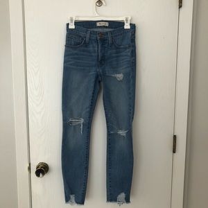 Madewell skinny jeans